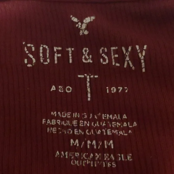 American Eagle Ribbed Top - Picture 4 of 6